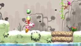 Diverses phases de jeu dans cette vido de Yoshi's New Island 3DS