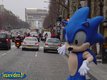 Sonic heroes : Sonic prs de chez toi