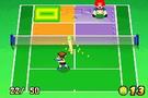Mario joue de la raquette sur Gameboy Advance