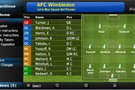 Quelques images de la version PSP de Football Manager 2011