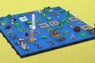 Insolite : The Legend of Zelda - The Wind Waker, un fan recrée la map en LEGO