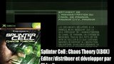 Vido Splinter Cell : Chaos Theory | D and X TV : Splinter Cell : Chaos Theory - coop