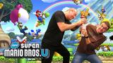 Vido New Super Mario Bros. U | Insert Disk #17 - Jean-Marc et Renaud s'essaient  la plateforme sur Wii U