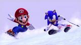 Vido Mario & Sonic aux Jeux Olympiques de Sotchi 2014 | Ca glisse pour Mario et Sonic