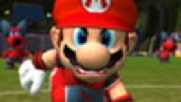 Mario teste le foot sur Gamecube