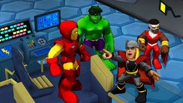 Test de Marvel Super Hero Squad Comic Combat, l'action miniature