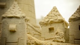 Vido insolite : Mercantile de The Legend Of Zelda : The Wind Waker en chateau de sable