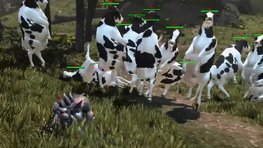 Vidéo insolite : il y a un niveau avec des vaches tueuses dans Goat Simulator