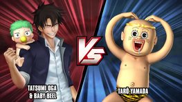 J-Stars Victory VS+, Tatsumi Oga & Baby Beel vs. Tar Yamada