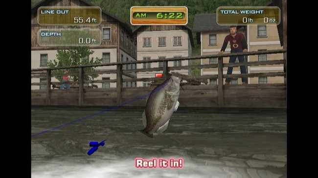 Hooked ! Again : Real Motion Fishing