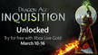 Jouez gratuitement  Dragon Age Inquisition sur Xbox One