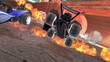 Supersonic Acrobatic Rocket-Powered Battle-Cars