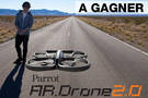 Concours : jouez et tentez de gagner des PARROT AR.Drone 2.0