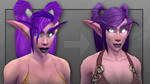World Of Warcraft dévoile sa nouvelle elfe de la nuit