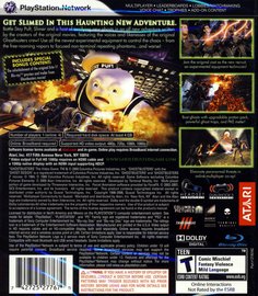 scan jaquette ghostbusters ps3 scan jaquette ghostbusters ps3