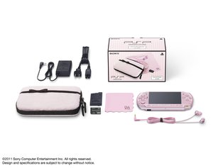 PSP-3000 Rose - Value Pack For Girls PSP-3000 Rose - Value Pack For Girls